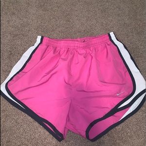 Purple/ pink nike shorts. NWOT size small